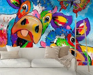 Promocja Vrolijke koeien in het voorjaar