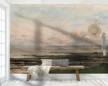 Strand bij eb (Zee van Daubigny), Charles-François Daubigny, Kup teraz