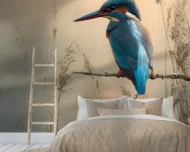 IJsvogel aan het Water Popularny