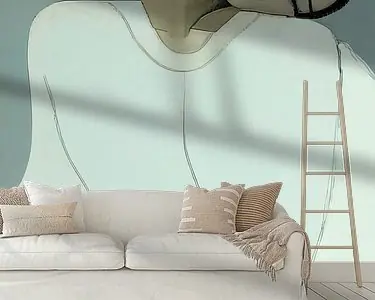 Modern abstract portret \\ Oryginalny