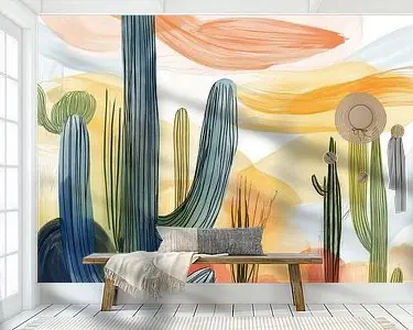 Najlepsza cena Cactus abstract