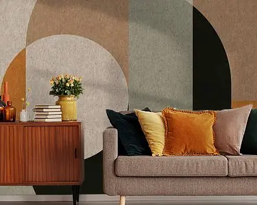 Geometrische Retro Kunst: Scandinavisch Industrieel Minimalisme 7 Kup teraz