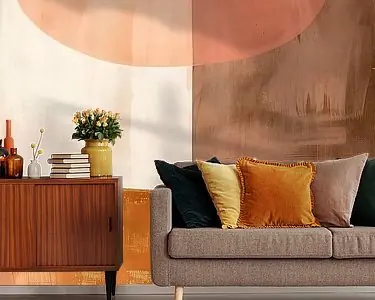 Oferta limitowana Japandi Abstract Roze I