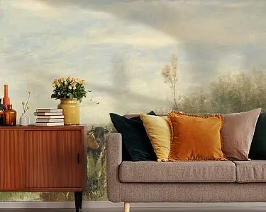 Koeien in een drassig weiland, Willem Maris Tani