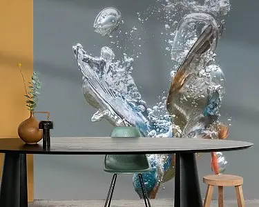 Autentyczny Vissende ijsvogel