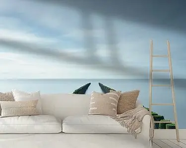 Golfbreker aan de kust van Zeeland Zamów teraz