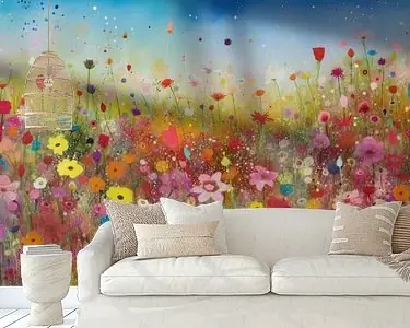 Veldbloemen Autentyczny