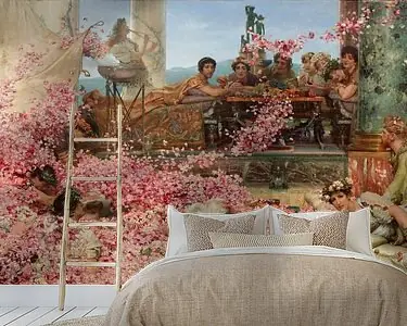 Rabat Lawrence Alma Tadema. The Roses of Heliogabalus, 1888