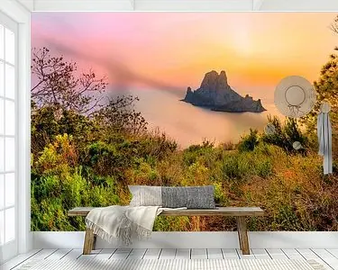 Zwrot pieniędzy Zonsondergang Es Vedra, Ibiza Spanje