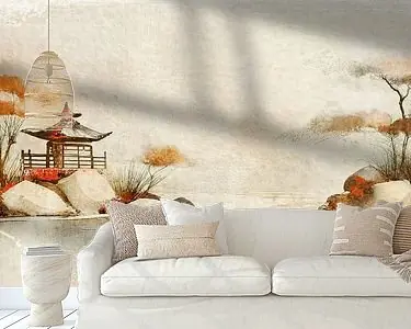 Wyprzedaż Japandi Art.SereneTraditionele Japanse ZEN tuin