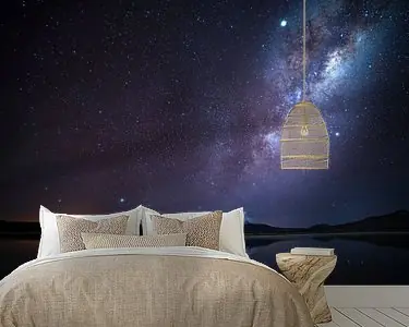 Melkweg boven meer Ostatnia szansa