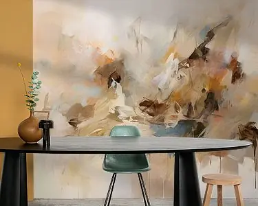 Abstract schilderij in beigetintent Zamów teraz