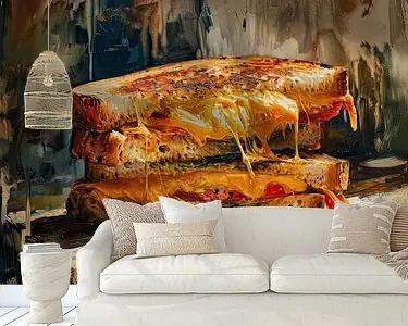 Smeuïge Kaas Tosti | Tosti Schilderij Popularny