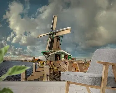 Houtzaagmolen Het Jonge Schaap, Zaandam, Zaanstreek, Noord-Holland, Nederland Ostatnia szansa