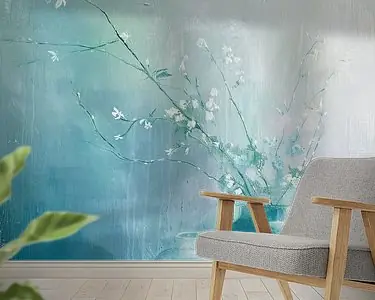 Bloemen blauw Oferta limitowana