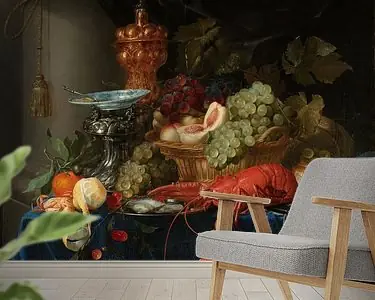 Stilleven met een gouden bokaal, Pieter de Ring Darmowa dostawa