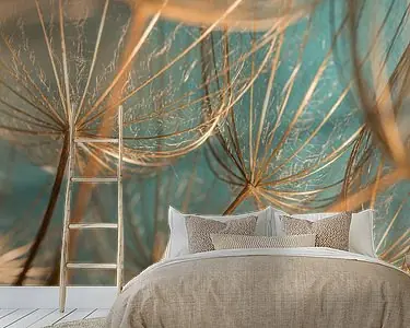 Van binnenuit een "gouden" pluizenbol Darmowa dostawa