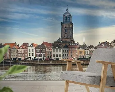 Najlepsza cena Stadsgezicht Deventer - IJsselkade (2018) -2b (16:9 -panorama)