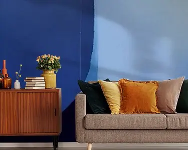 Modern abstract "Indigo" Zwrot pieniędzy