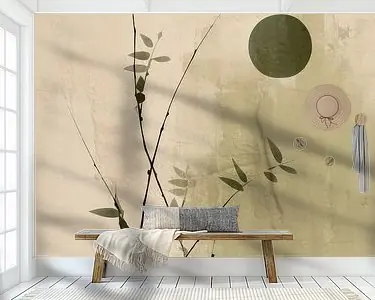 Autentyczny Groene twijg nr. 4 (gezien bij vtwonen)