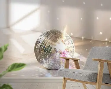 Glitz + Glam Disco Ball Darmowa dostawa
