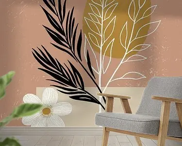 Wysoka jakość Minimalistische bloemen 03