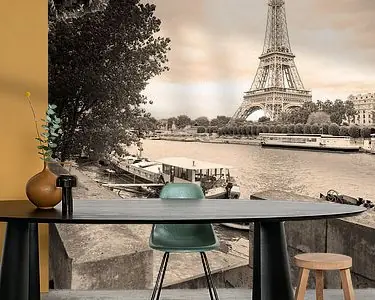 De Seine en de Eifeltoren Ekspresowa dostawa