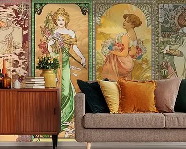 Seizoenen, Alphonse Mucha Premium