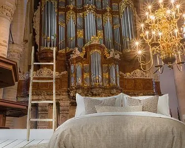 Vater\\/Müllerorgel - Oude Kerk, Amsterdam Oryginalny