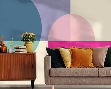 Oferta limitowana Bauhaus, geometrische retro jaren 50