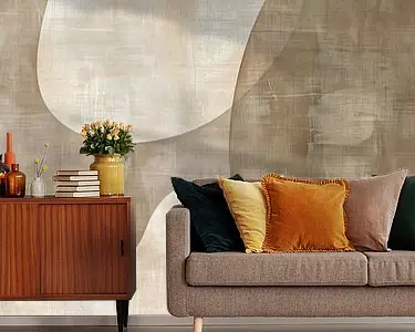 Abstract schilderij aardetinten | Soft Contours Ahead Ostatnia szansa