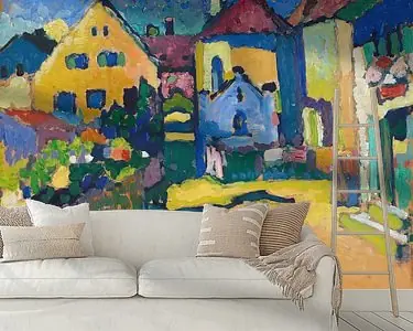 Grüngasse In Murnau, Wassily Kandinsky Promocja