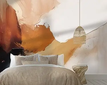 Wysoka jakość Modern en abstract in aardetinten