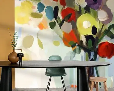 Najlepsza cena Kleurrijk abstract schilderij: \\