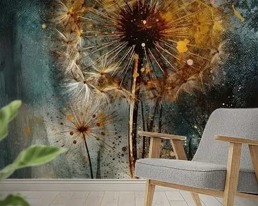 Szybka dostawa Rustieke elegantie: abstracties van paardenbloemen versmelten met de schoonheid van de natuur