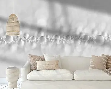 Tani Panorama van waterdruppeltjes