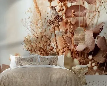 Autentyczny Vaas met droogbloemen