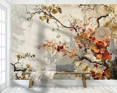 Nowość Rustieke Bloemen | Bloesem Kunstwerk