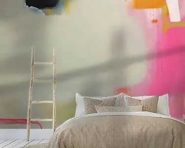 Darmowa dostawa Kleurrijk minimalistisch abstract