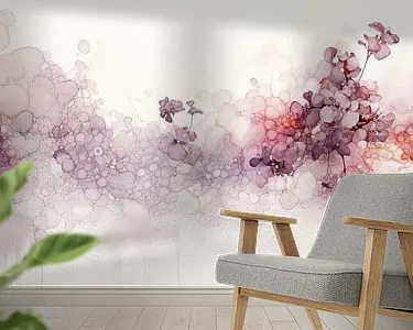 Abstracte Kunst Mauve 250995 Darmowa dostawa