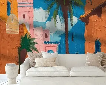 Ekspresowa dostawa Kleurrijk Marrakesh, illustratie