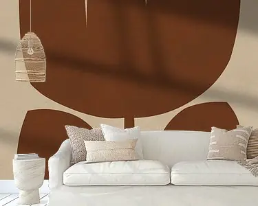 Expressionistische bloem 3 Premium