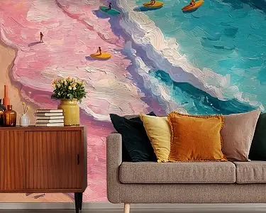 Zomers Zeegezicht no.1 Darmowa dostawa