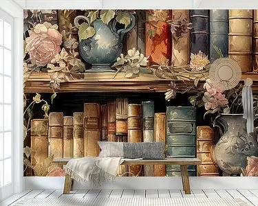 Vintage bibliotheek Tylko dziś