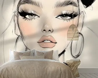 Modern portret van een jonge vrouw Ostatnia szansa