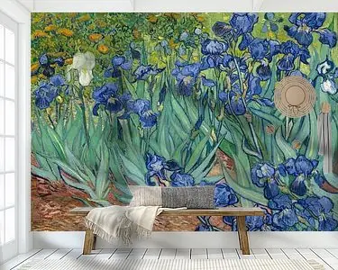 Irissen van Vincent van Gogh Darmowa dostawa