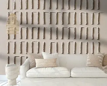 Minimalistisch raster met subtiele insnijdingen en texturen Popularny