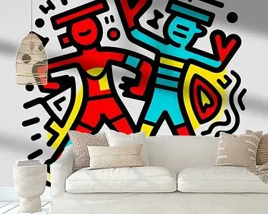 Inspired to Keith Haring Wyprzedaż