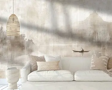 Landschap Schilderij | Reflections of Tranquil Solitude Oryginalny