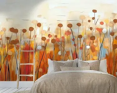 Ostatnia szansa Abstract Bloemenveld